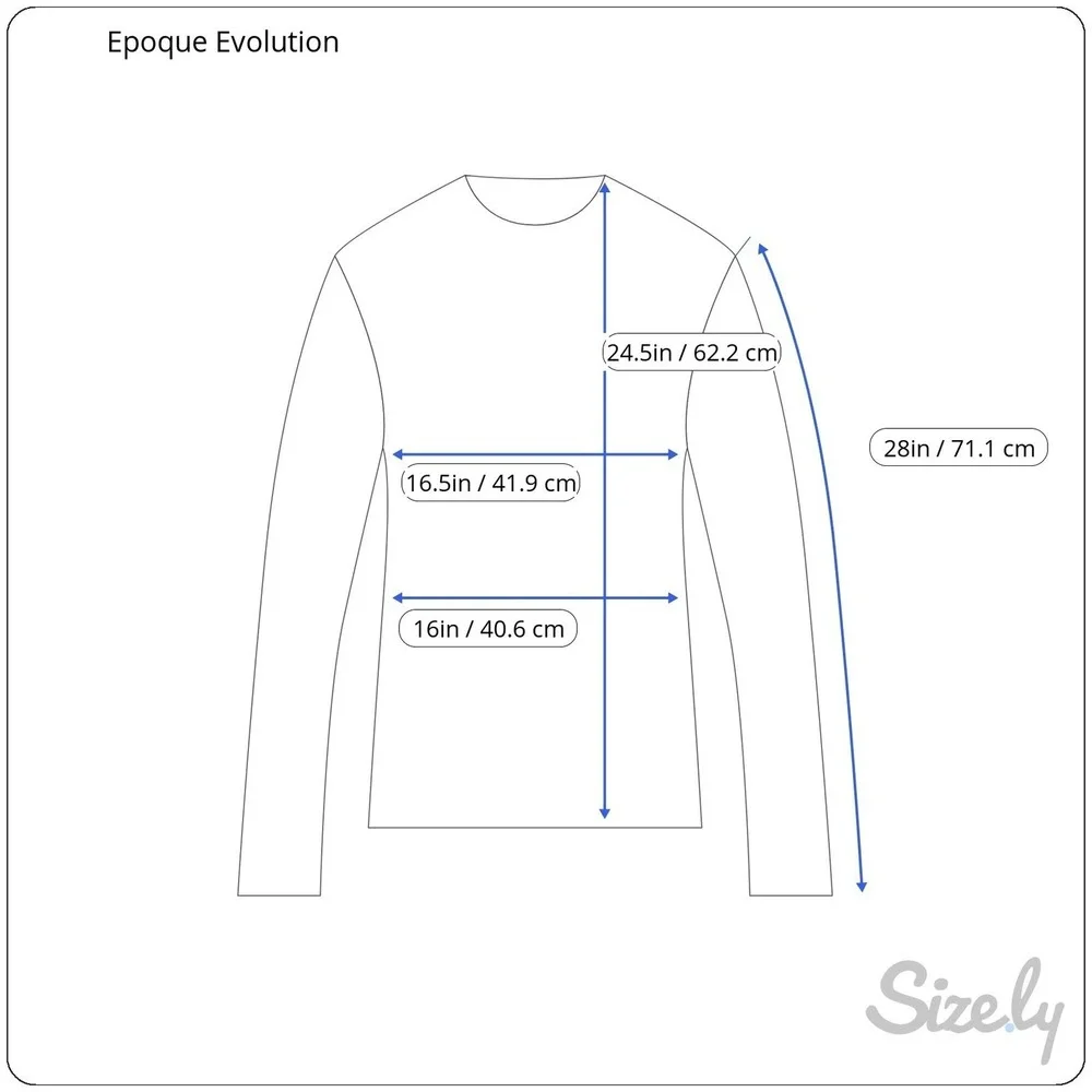 Epoque Evolution measurements bust